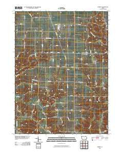Sperry Iowa Historical topographic map, 1:24000 scale, 7.5 X 7.5 Minute, Year 2010