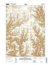 Sperry Iowa Current topographic map, 1:24000 scale, 7.5 X 7.5 Minute, Year 2015