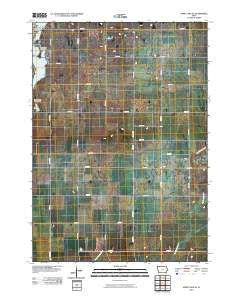 Spirit Lake SE Iowa Historical topographic map, 1:24000 scale, 7.5 X 7.5 Minute, Year 2010