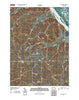 Springbrook Iowa Historical topographic map, 1:24000 scale, 7.5 X 7.5 Minute, Year 2010