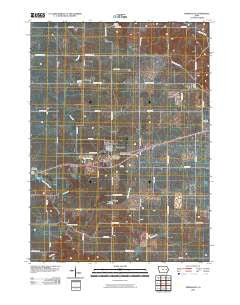 Springville Iowa Historical topographic map, 1:24000 scale, 7.5 X 7.5 Minute, Year 2010