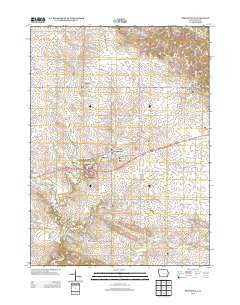 Springville Iowa Historical topographic map, 1:24000 scale, 7.5 X 7.5 Minute, Year 2013