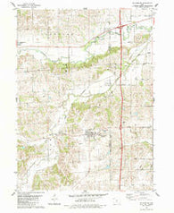 St. Charles Iowa Historical topographic map, 1:24000 scale, 7.5 X 7.5 Minute, Year 1983