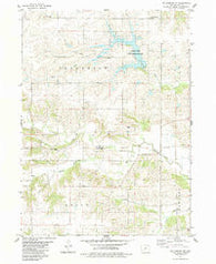 St. Charles NW Iowa Historical topographic map, 1:24000 scale, 7.5 X 7.5 Minute, Year 1983