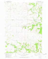 St. Lucas Iowa Historical topographic map, 1:24000 scale, 7.5 X 7.5 Minute, Year 1981