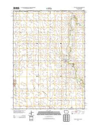 Stacyville Iowa Historical topographic map, 1:24000 scale, 7.5 X 7.5 Minute, Year 2013