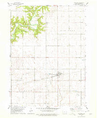 Stanhope Iowa Historical topographic map, 1:24000 scale, 7.5 X 7.5 Minute, Year 1978