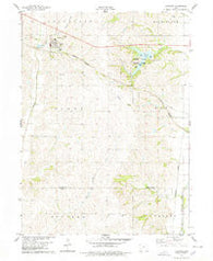 Stanton Iowa Historical topographic map, 1:24000 scale, 7.5 X 7.5 Minute, Year 1978