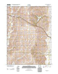 Stanton Iowa Historical topographic map, 1:24000 scale, 7.5 X 7.5 Minute, Year 2013