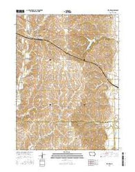 Stanton Iowa Current topographic map, 1:24000 scale, 7.5 X 7.5 Minute, Year 2015