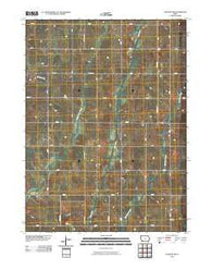 Stanton SW Iowa Historical topographic map, 1:24000 scale, 7.5 X 7.5 Minute, Year 2010