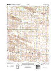 Stanwood Iowa Historical topographic map, 1:24000 scale, 7.5 X 7.5 Minute, Year 2013