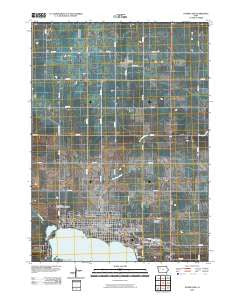Storm Lake Iowa Historical topographic map, 1:24000 scale, 7.5 X 7.5 Minute, Year 2010