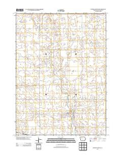 Storm Lake NE Iowa Historical topographic map, 1:24000 scale, 7.5 X 7.5 Minute, Year 2013