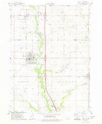 Story City Iowa Historical topographic map, 1:24000 scale, 7.5 X 7.5 Minute, Year 1975