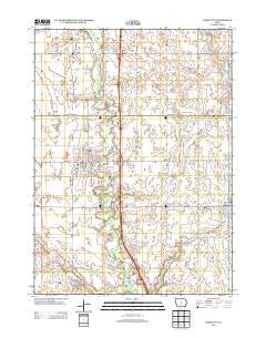 Story City Iowa Historical topographic map, 1:24000 scale, 7.5 X 7.5 Minute, Year 2013
