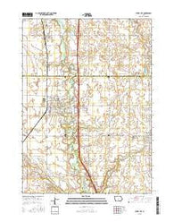 Story City Iowa Current topographic map, 1:24000 scale, 7.5 X 7.5 Minute, Year 2015