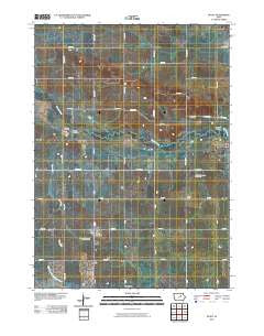 Stout Iowa Historical topographic map, 1:24000 scale, 7.5 X 7.5 Minute, Year 2010