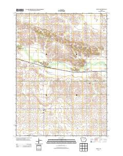 Stout Iowa Historical topographic map, 1:24000 scale, 7.5 X 7.5 Minute, Year 2013
