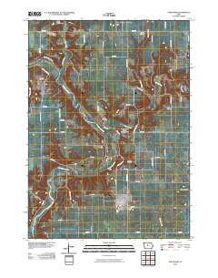 Stratford Iowa Historical topographic map, 1:24000 scale, 7.5 X 7.5 Minute, Year 2010