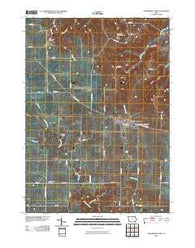Strawberry Point Iowa Historical topographic map, 1:24000 scale, 7.5 X 7.5 Minute, Year 2010