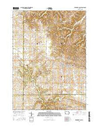 Strawberry Point Iowa Current topographic map, 1:24000 scale, 7.5 X 7.5 Minute, Year 2015