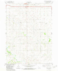 Stuart South Iowa Historical topographic map, 1:24000 scale, 7.5 X 7.5 Minute, Year 1983