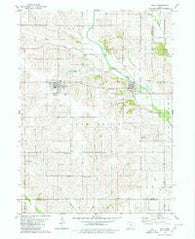 Sully Iowa Historical topographic map, 1:24000 scale, 7.5 X 7.5 Minute, Year 1980