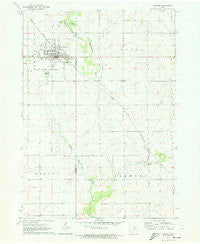 Sumner Iowa Historical topographic map, 1:24000 scale, 7.5 X 7.5 Minute, Year 1971