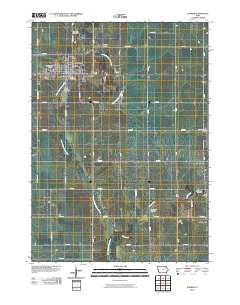 Sumner Iowa Historical topographic map, 1:24000 scale, 7.5 X 7.5 Minute, Year 2010
