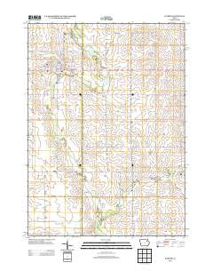 Sumner Iowa Historical topographic map, 1:24000 scale, 7.5 X 7.5 Minute, Year 2013
