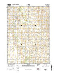 Sumner Iowa Current topographic map, 1:24000 scale, 7.5 X 7.5 Minute, Year 2015