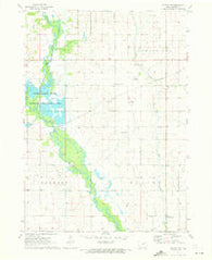 Sumner SW Iowa Historical topographic map, 1:24000 scale, 7.5 X 7.5 Minute, Year 1971