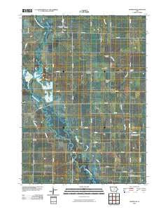 Sumner SW Iowa Historical topographic map, 1:24000 scale, 7.5 X 7.5 Minute, Year 2010