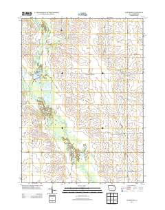Sumner SW Iowa Historical topographic map, 1:24000 scale, 7.5 X 7.5 Minute, Year 2013