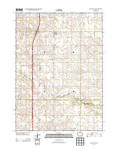 Swaledale Iowa Historical topographic map, 1:24000 scale, 7.5 X 7.5 Minute, Year 2013