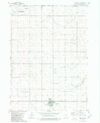 Swea City Iowa Historical topographic map, 1:24000 scale, 7.5 X 7.5 Minute, Year 1980