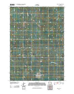 Swea City Iowa Historical topographic map, 1:24000 scale, 7.5 X 7.5 Minute, Year 2010
