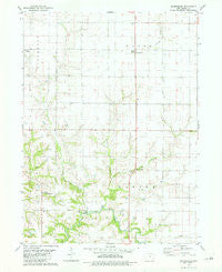 Swedesburg Iowa Historical topographic map, 1:24000 scale, 7.5 X 7.5 Minute, Year 1981