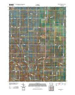 Swedesburg Iowa Historical topographic map, 1:24000 scale, 7.5 X 7.5 Minute, Year 2010