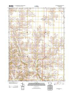 Swedesburg Iowa Historical topographic map, 1:24000 scale, 7.5 X 7.5 Minute, Year 2013