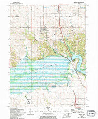 Swisher Iowa Historical topographic map, 1:24000 scale, 7.5 X 7.5 Minute, Year 1994
