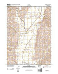 Tabor NE Iowa Historical topographic map, 1:24000 scale, 7.5 X 7.5 Minute, Year 2013