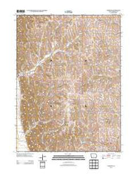 Tabor SW Iowa Historical topographic map, 1:24000 scale, 7.5 X 7.5 Minute, Year 2013