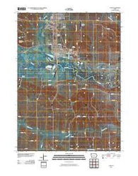 Tama Iowa Historical topographic map, 1:24000 scale, 7.5 X 7.5 Minute, Year 2010