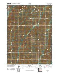 Taylor Iowa Historical topographic map, 1:24000 scale, 7.5 X 7.5 Minute, Year 2010