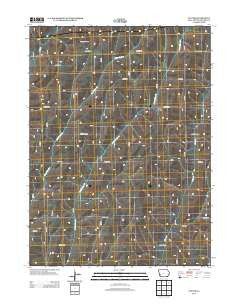 Taylor Iowa Historical topographic map, 1:24000 scale, 7.5 X 7.5 Minute, Year 2013