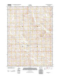 Templeton Iowa Historical topographic map, 1:24000 scale, 7.5 X 7.5 Minute, Year 2013