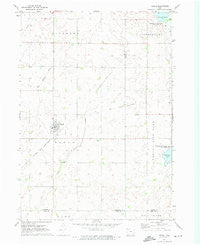 Terril Iowa Historical topographic map, 1:24000 scale, 7.5 X 7.5 Minute, Year 1972
