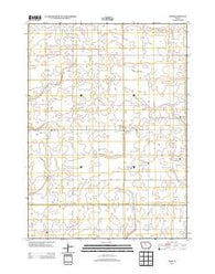 Thor Iowa Historical topographic map, 1:24000 scale, 7.5 X 7.5 Minute, Year 2013